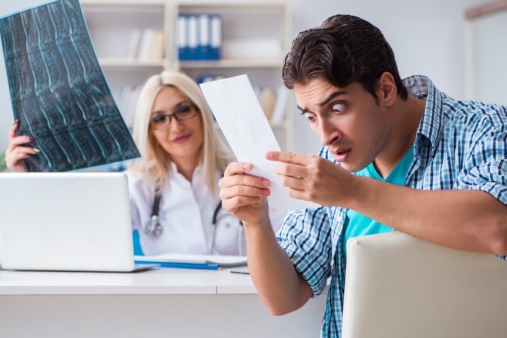 paciente em consulta médica